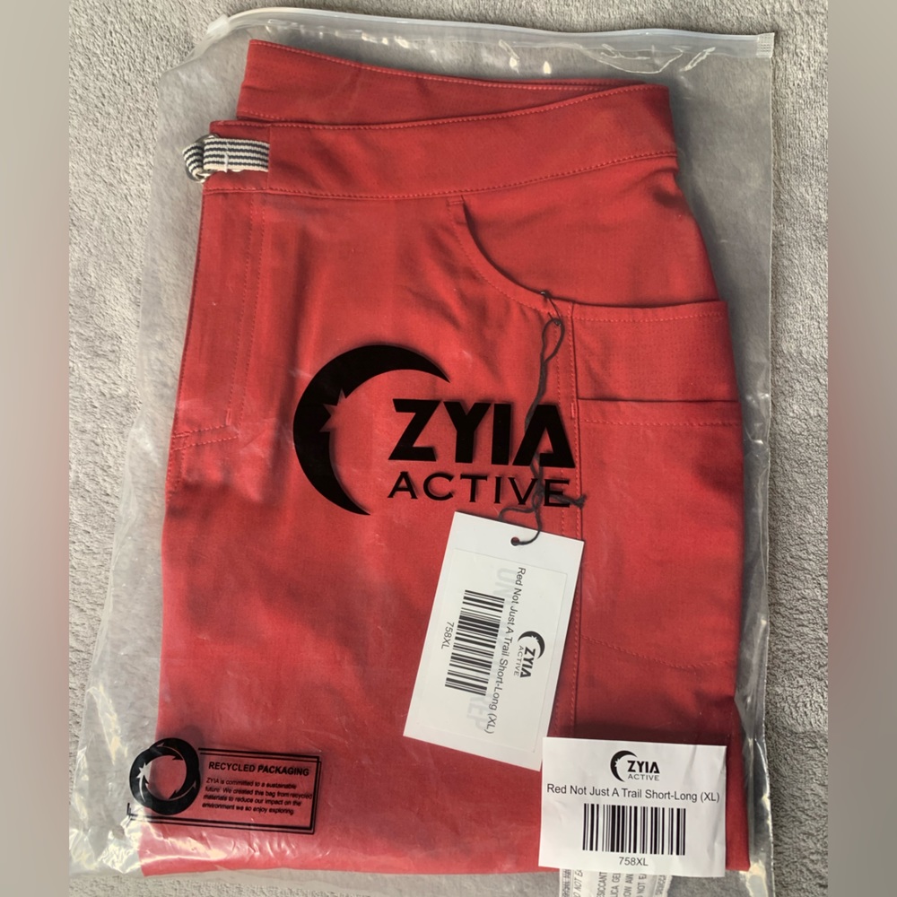 Red Not Just a Trail Short 9” Inseam